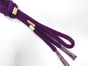 未使用品　正絹　手組帯締め